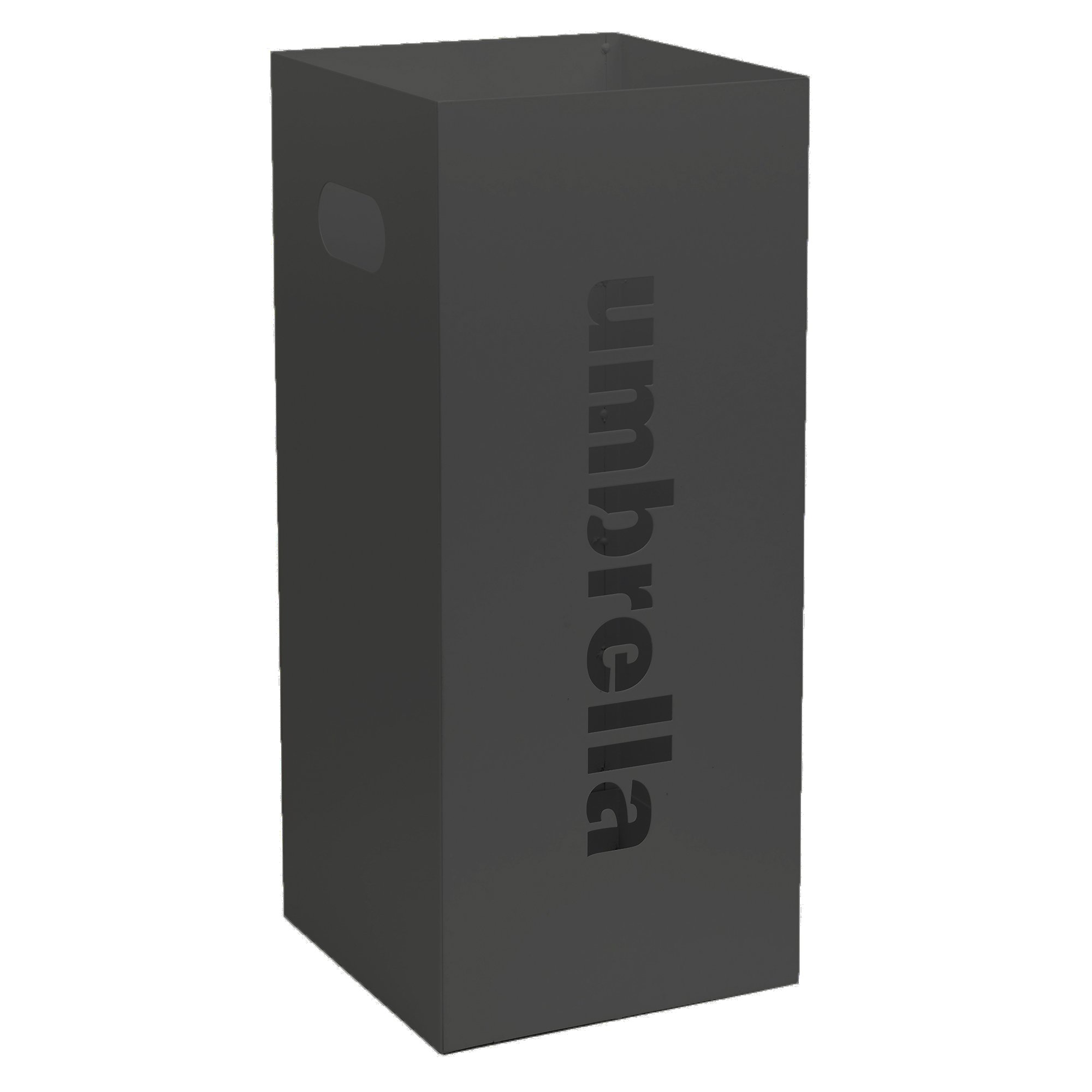 24-113 Ομπρελοθήκη Τετράγωνη – Ανθρακί Ματ, Pam & Co, (W)220 x (D)220 x (H)500mm, 24-113 - Image 1