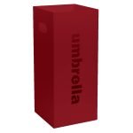 Ομπρελοθήκη Τετράγωνη – Μπορντό Ματ, Pam & Co, (W)220 x (D)220 x (H)500mm, 24-153