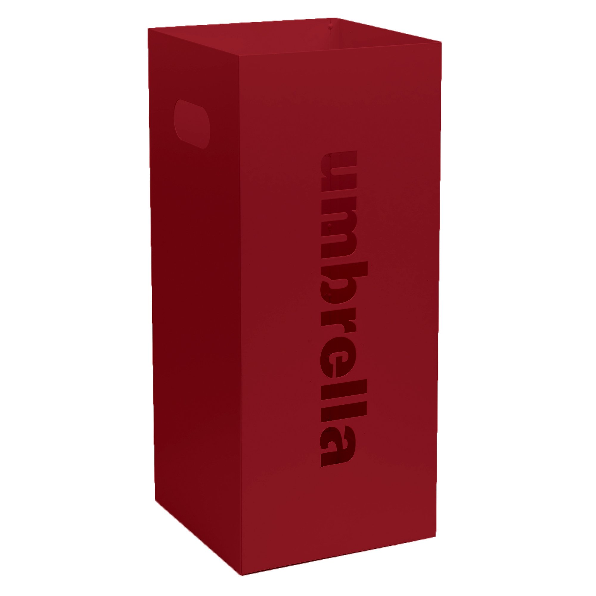 24-153 Ομπρελοθήκη Τετράγωνη – Μπορντό Ματ, Pam & Co, (W)220 x (D)220 x (H)500mm, 24-153 - Image 1