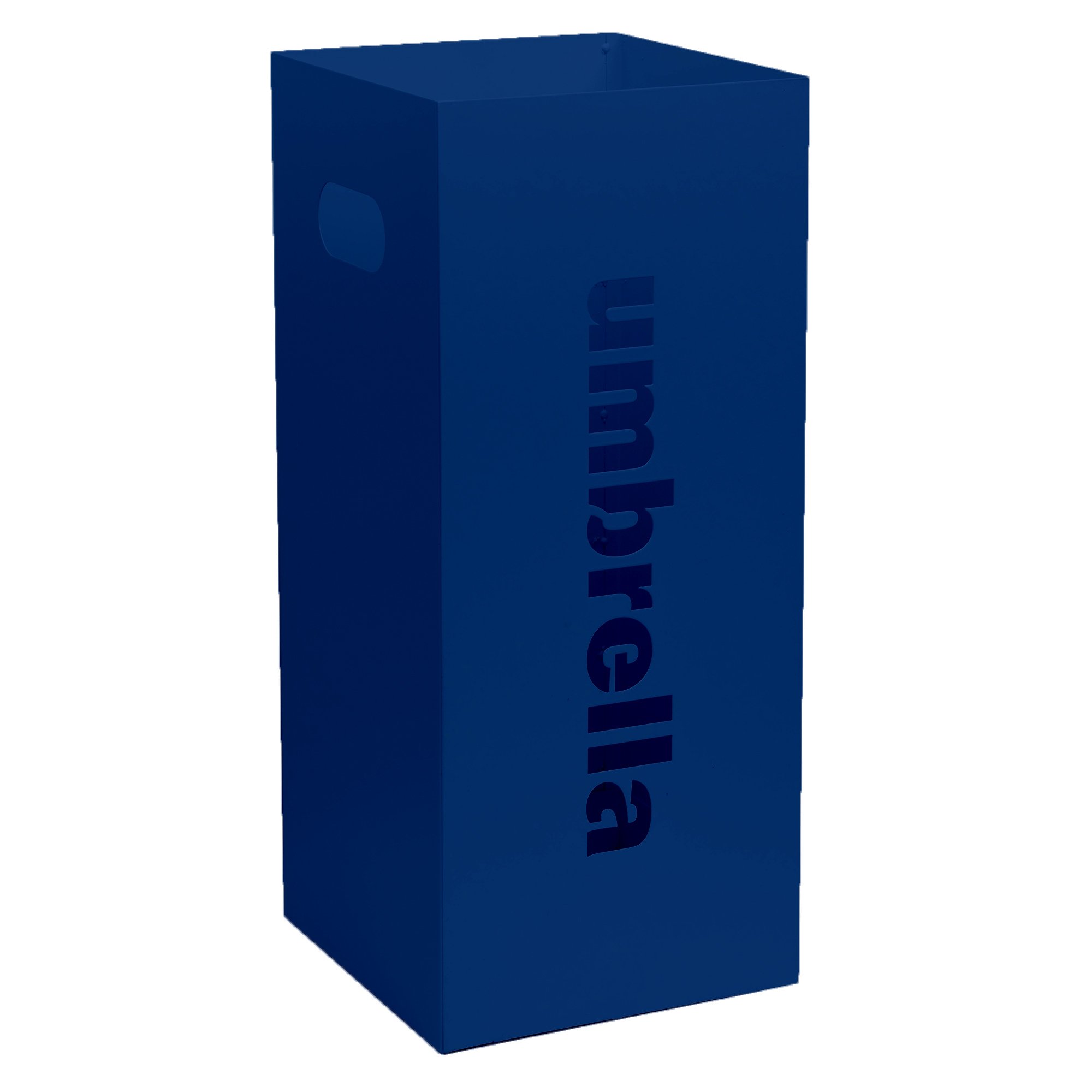 24-203 Ομπρελοθήκη Τετράγωνη – Matt Navy Blue, Pam & Co, (W)220 x (D)220 x (H)500mm, 24-203 - Image 1