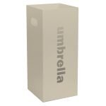 Ομπρελοθήκη Τετράγωνη – Matt Ivory, Pam & Co, (W)220 x (D)220 x (H)500mm, 24-703