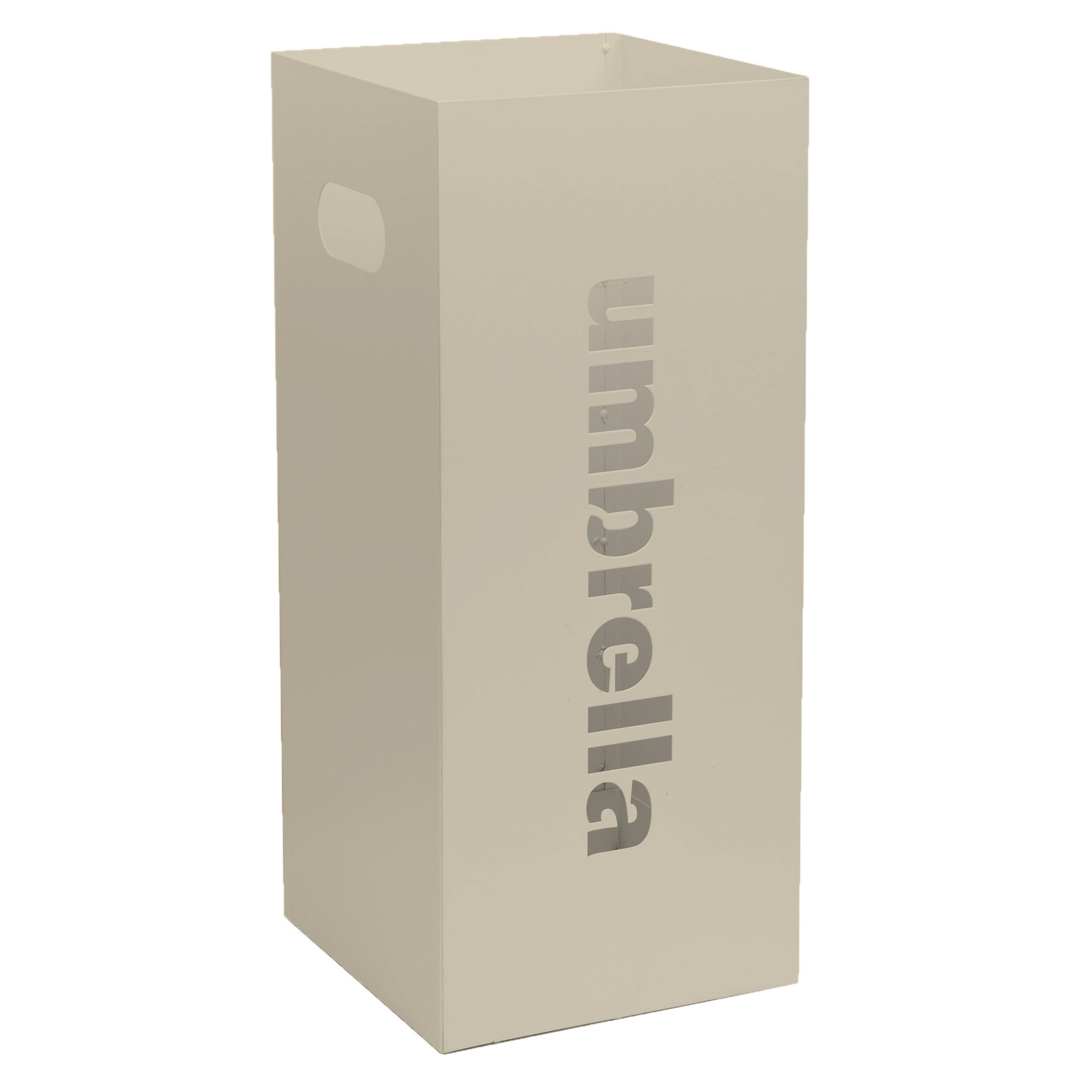 24-703 Ομπρελοθήκη Τετράγωνη – Matt Ivory, Pam & Co, (W)220 x (D)220 x (H)500mm, 24-703 - Image 1