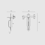 Ζεμπερέκι Πόρτας Ζωγομετάλ 244 - Image 2