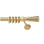 Κουρτινόξυλο Φ25 Χρυσό Ματ 25313