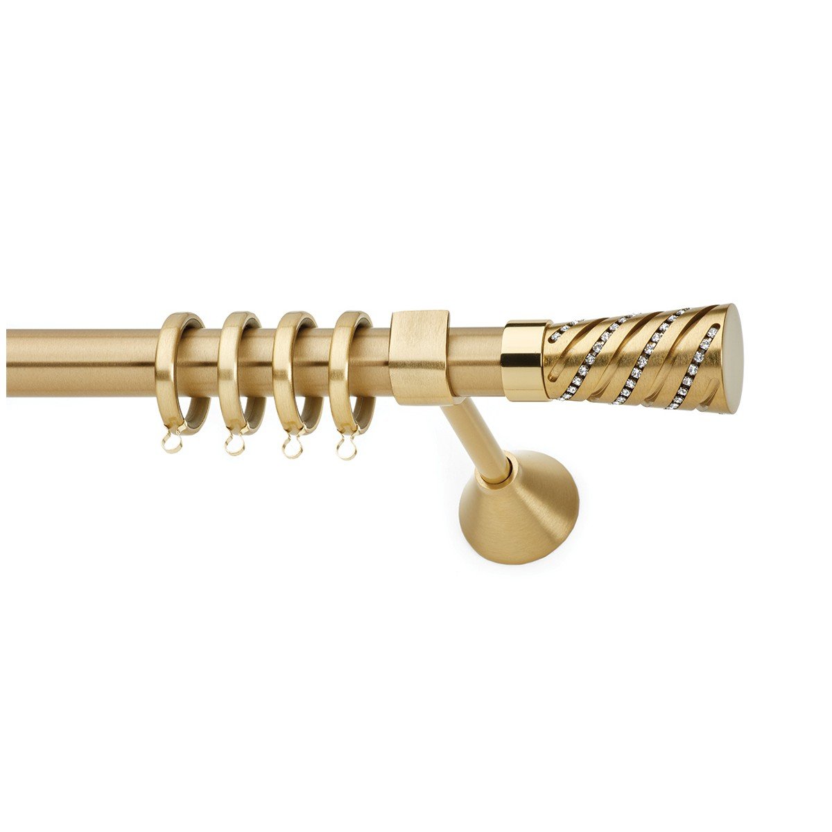 25313 copy Κουρτινόξυλο Φ25 Χρυσό Ματ 25313 - Image 1