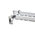 Σιδηρόδρομος Διπλός Χωρίς Κρίκους Νίκελ Σατινέ EAGLE by Anartisi