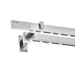 Σιδηρόδρομος Διπλός Χωρίς Κρίκους Νίκελ Σατινέ ASTORIA by Anartisi