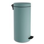 Χαρτοδοχείο 25Lit, Soft Close, No Inner Bucket – Matt Turquoise, Pam & Co, Ø25 x H55 (cm), 2553-913