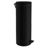 Χαρτοδοχείο 30Lit Soft Close – Matt Black, Pam & Co, Ø25 x H65 (cm), 2565-403