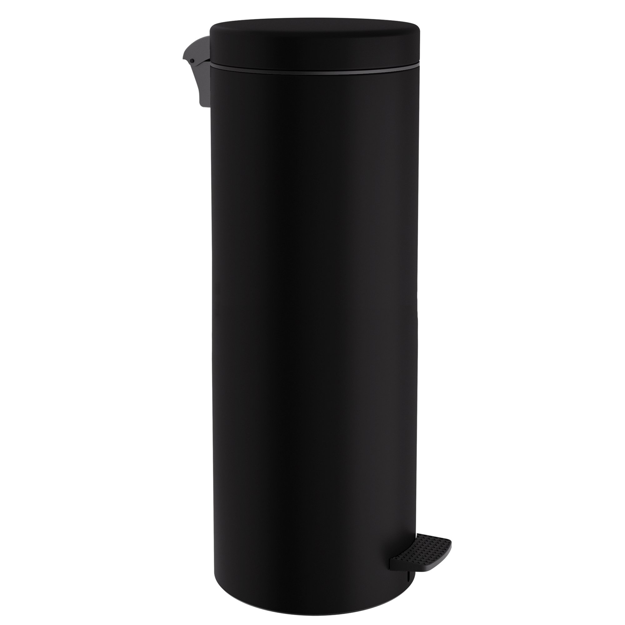 2565-403 Χαρτοδοχείο 30Lit Soft Close – Matt Black, Pam & Co, Ø25 x H65 (cm), 2565-403 - Image 1