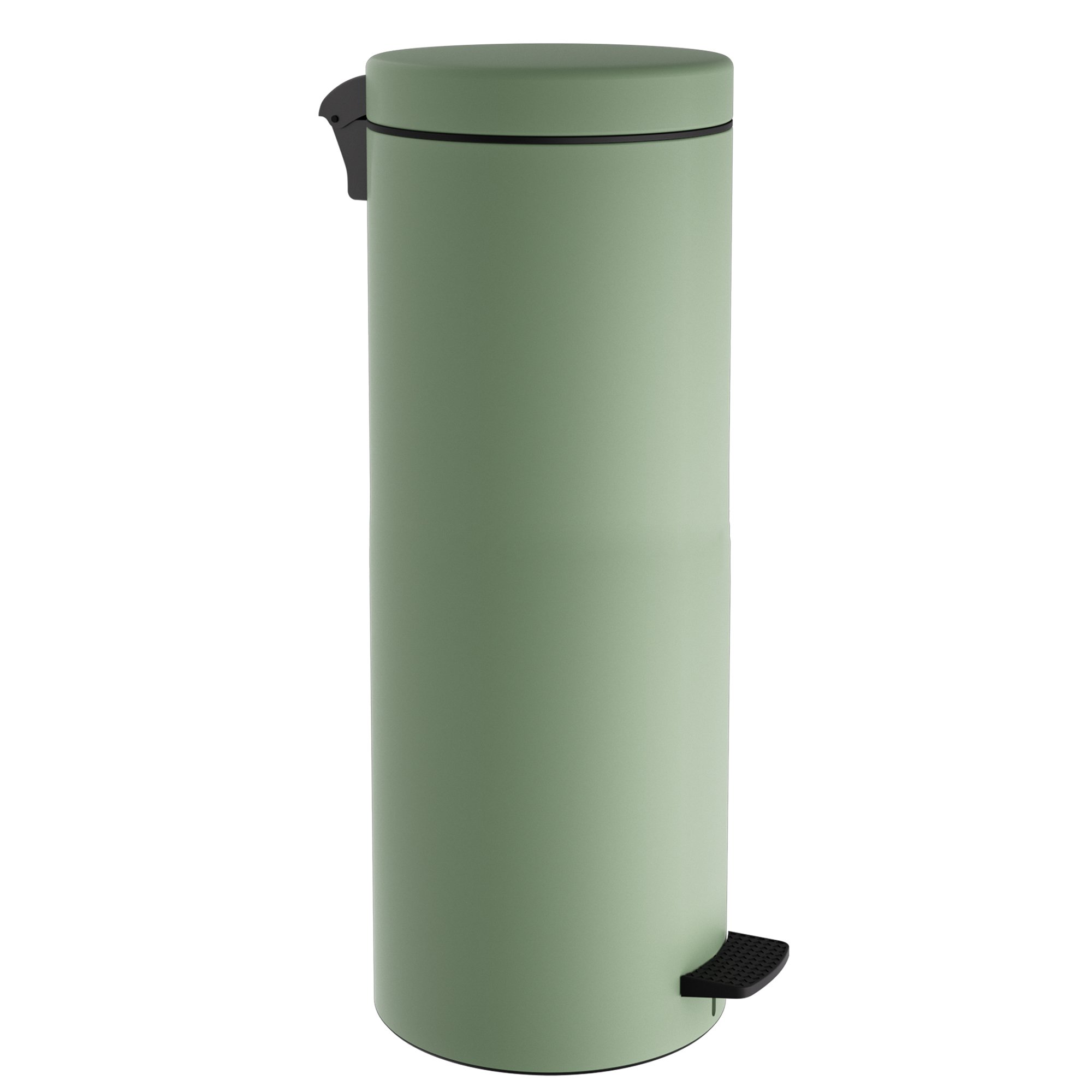 2565-903 Χαρτοδοχείο 30Lit Soft Close – Matt Mint, Pam & Co, Ø25 x H65 (cm), 2565-903 - Image 1