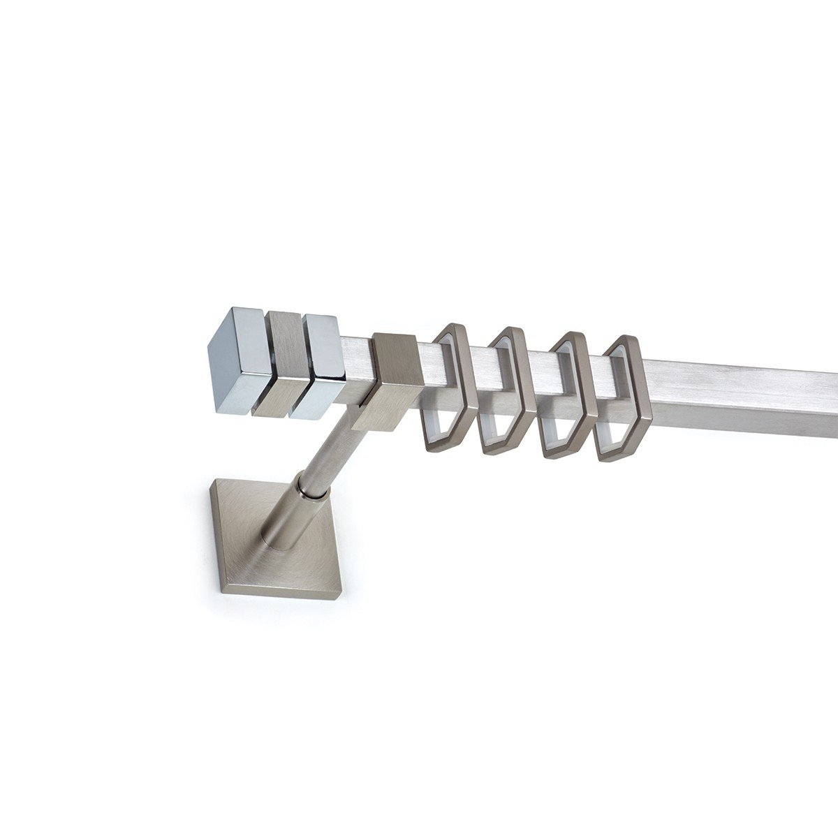 25996 Κουρτινόξυλα Τετράγωνα T20 – Ανοξείδωτα - Image 1