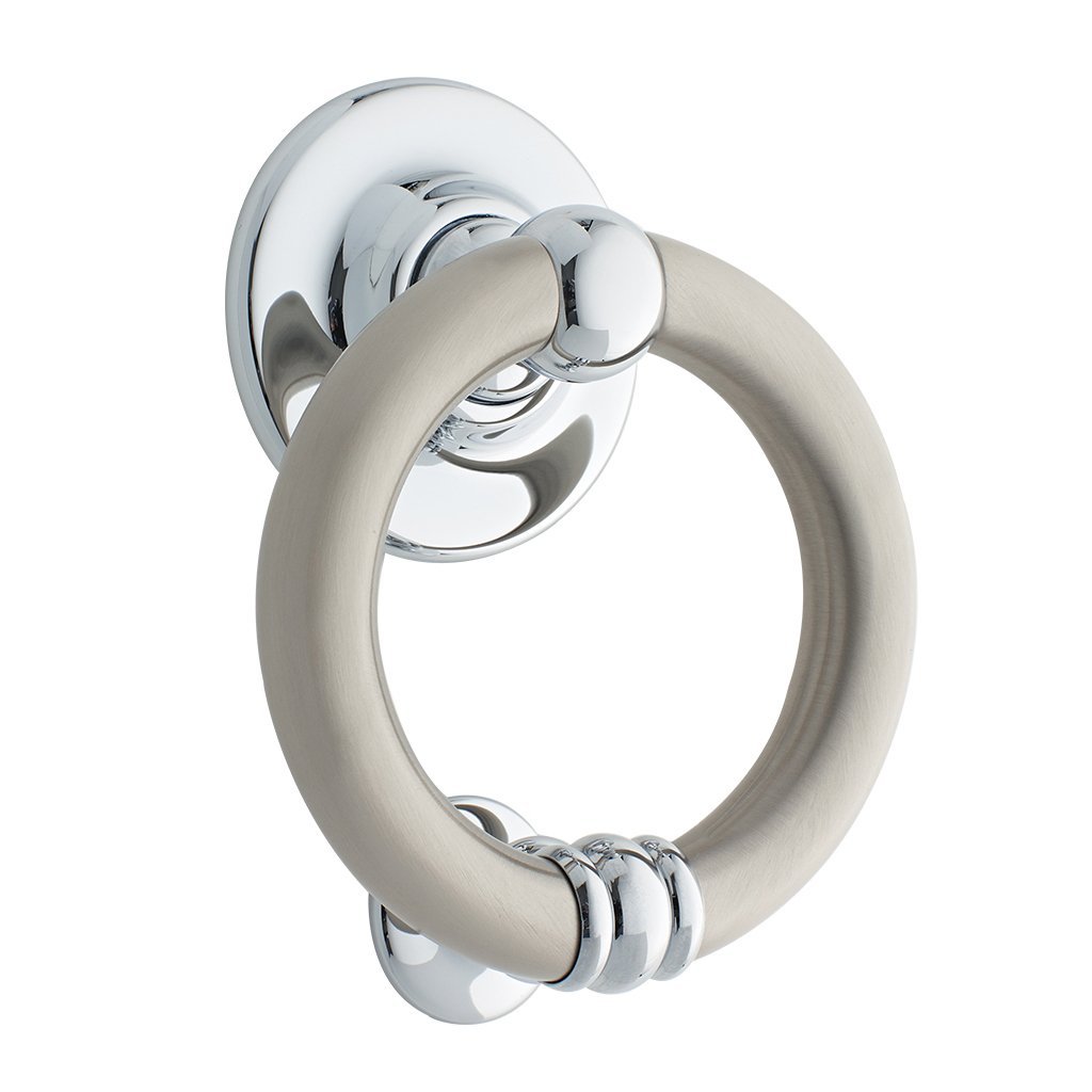 259nmch Ρόπτρο εξώπορτας Νίκελ Ματ/Χρώμιο Ζωγομετάλ 259 - Image 1