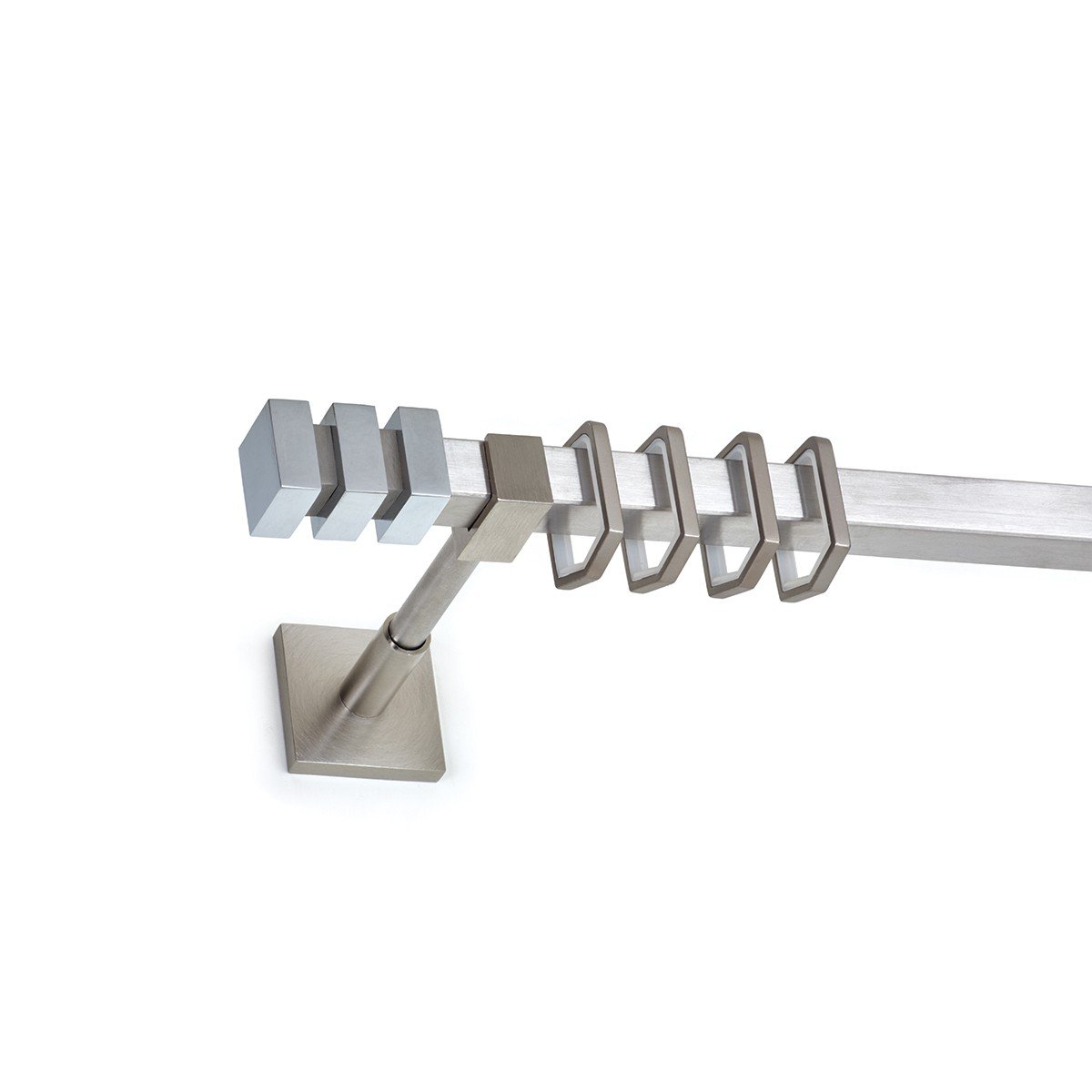 26002 Κουρτινόξυλα Τετράγωνα T20 – Ανοξείδωτα - Image 1