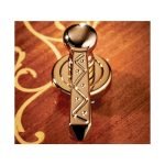 Πόμολα Πόρτας Με Ροζέτα Ορο Ζωγομετάλ 261