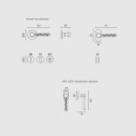 Πόμολα Πόρτας Με Ροζέτα Νίκελ Αντικέ Ζωγομετάλ 261 - Image 3