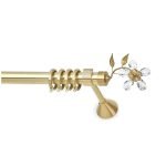 Κουρτινόξυλο Φ25 Χρυσό Ματ 26282