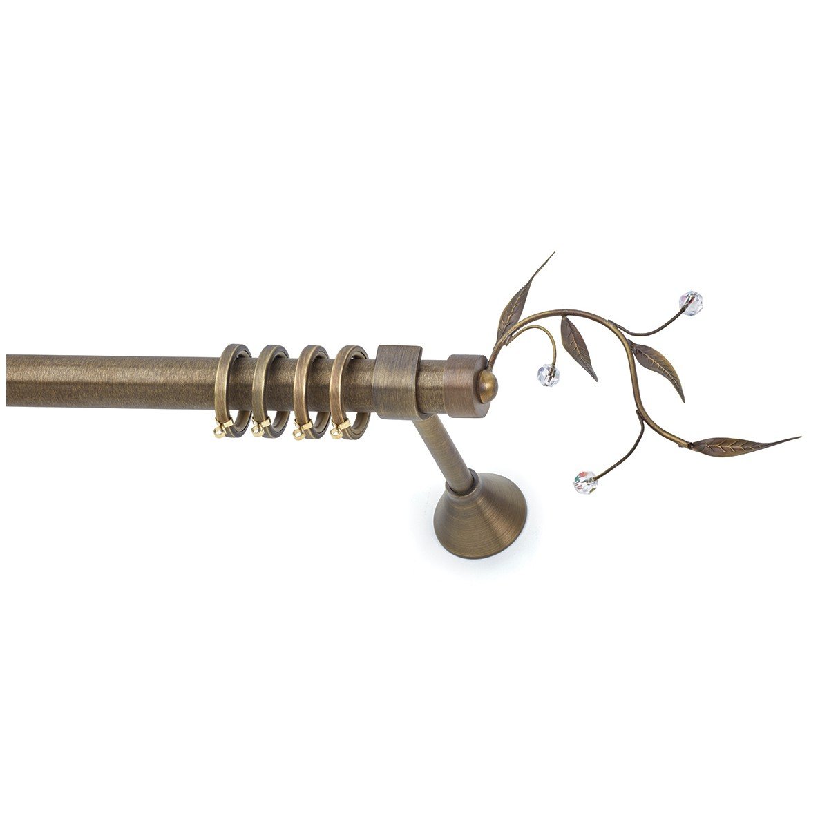 26314 copy Κουρτινόξυλο Φ25 Μπρονζε - Image 1