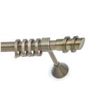 Κουρτινόξυλο Φ25 Μπρονζε