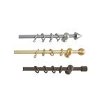 Μεταλλικό Κουρτινόξυλο Anartisi Φ10mm