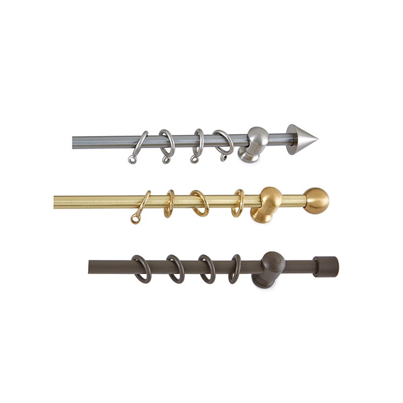 27067_1 Μεταλλικό Κουρτινόξυλο Anartisi Φ10mm - Image 1