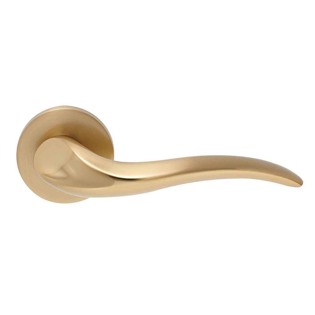 271om Πόμολα Πόρτας Με Ροζέτα Ορο Ματ Ζωγομετάλ 271 - Image 1