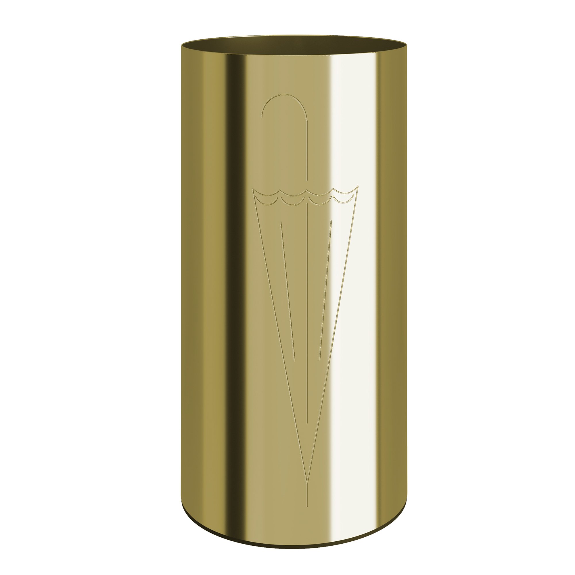 28-024 Ομπρελοθήκη – Gold, Pam & Co, Ø25 x H50 (cm), 28-024 - Image 1