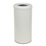 Καλάθι Απλύτων 30 Lit – Λευκό Ματ, Pam & Co, Ø25 x H57 (cm), 29-2557-033