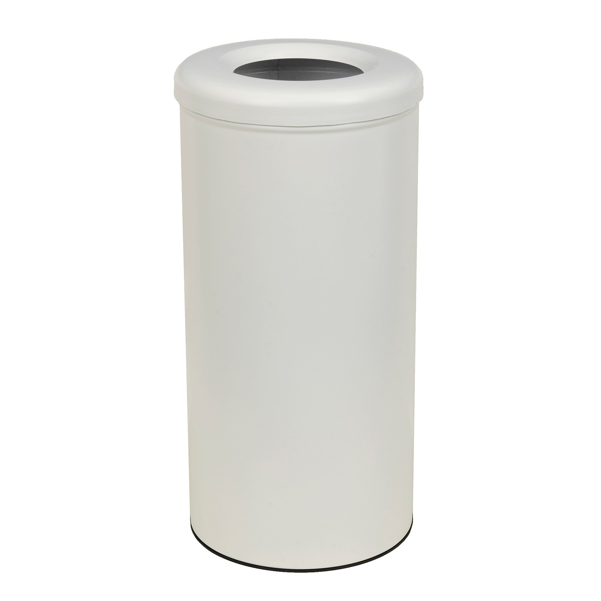 29-2557-033 Καλάθι Απλύτων 30 Lit – Λευκό Ματ, Pam & Co, Ø25 x H57 (cm), 29-2557-033 - Image 1