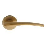 Πόμολα Πόρτας Με Ροζέτα Ορο Ματ Ζωγομετάλ 291 - Image 2