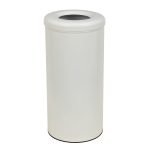 Καλάθι Απορριμμάτων, 30 Lit – Λευκό Ματ, Pam & Co, Ø25 x H57 (cm), 30-2557-033