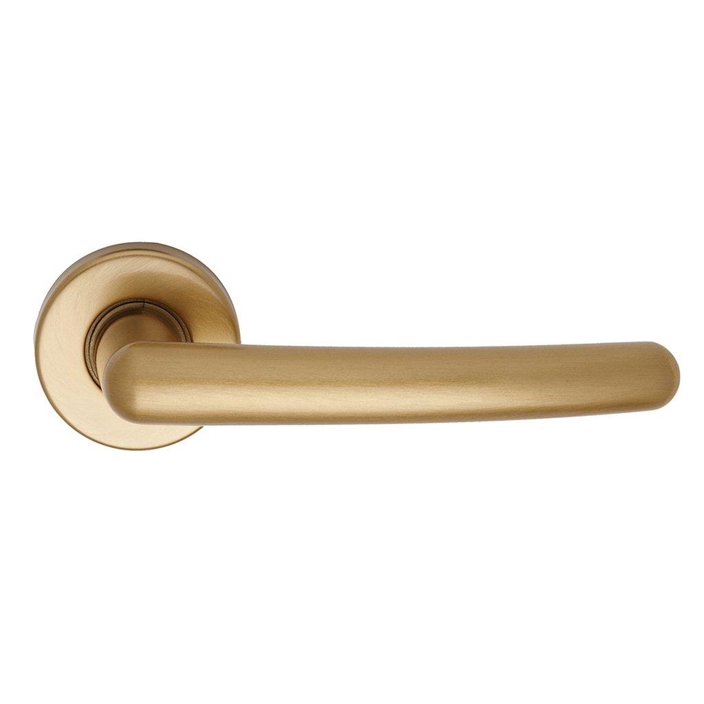 304om Πόμολα Πόρτας Με Ροζέτα Ορο Ματ Ζωγομετάλ 304 - Image 1