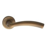 Πόμολα Πόρτας Με Ροζέτα Μπρονζέ Ζωγομετάλ 306