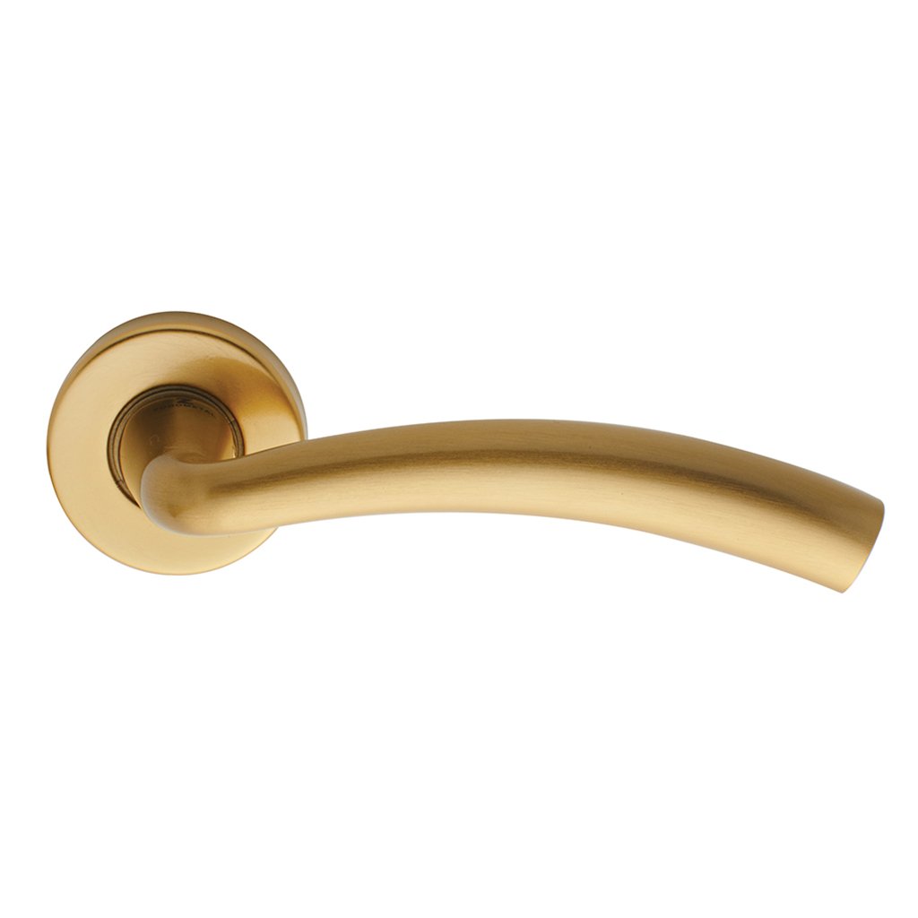 306om Πόμολα Πόρτας Με Ροζέτα Ορο Ματ Ζωγομετάλ 306 - Image 1