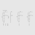 Πόμολα Πόρτας Με Ροζέτα Ορο Ματ Ζωγομετάλ 306 - Image 3