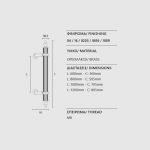 Λαβές Εξώπορτας Ζωγομετάλ 3120 - Image 3