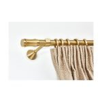 Χρυσό Ματ Κουρτινόξυλο Φ25 της σειράς Ασλάνης και Guy Laroche