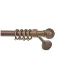 Κουρτινόξυλο Φ25 Μπρονζε