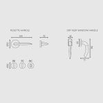 Πόμολα Πόρτας Με Ροζέτα Χρώμιο Ζωγομετάλ 340 - Image 4