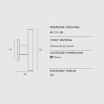 Μπούλ Εξώπορτας Νίκελ Ματ Ζωγομετάλ 348 - Image 2