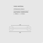 Λαβές Εξώπορτας Ζωγομετάλ Νίκελ Ματ 354 - Image 2