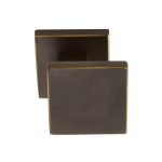 Πόμολα Πόρτας Με Ροζέτα Μπρονζέ Ματ Ζωγομετάλ 356