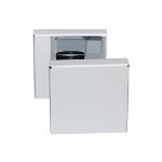 Πόμολα Πόρτας Με Ροζέτα Χρώμιο Ζωγομετάλ 356