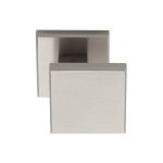 Πόμολα Πόρτας Με Ροζέτα Νίκελ Ματ Ζωγομετάλ 356 - Image 2