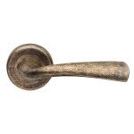 Πόμολα Πόρτας Με Ροζέτα Νίκελ Αντικέ Ζωγομετάλ 370