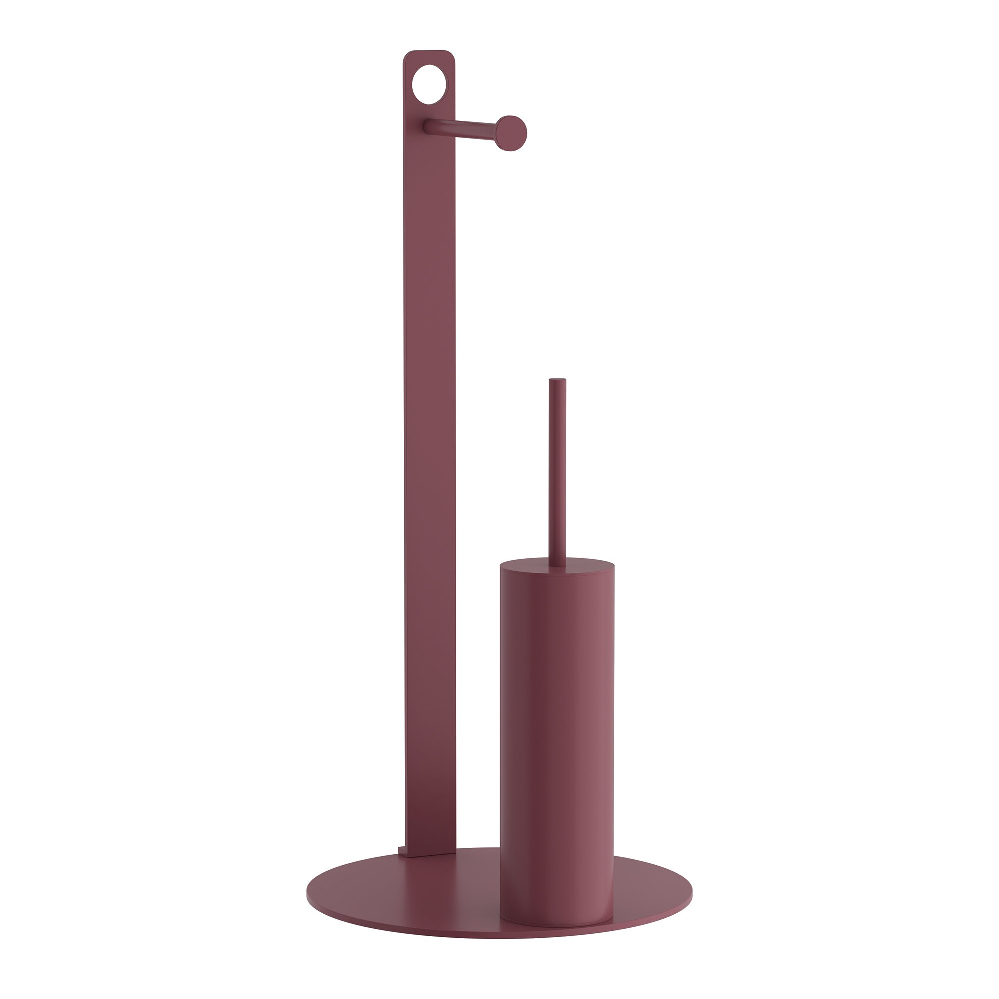 4-400-153 Πιγκάλ / Χαρτοθήκη – Matt Bordeaux, Pam & Co, Ø28 x H60 (cm), 4-400-153 - Image 1