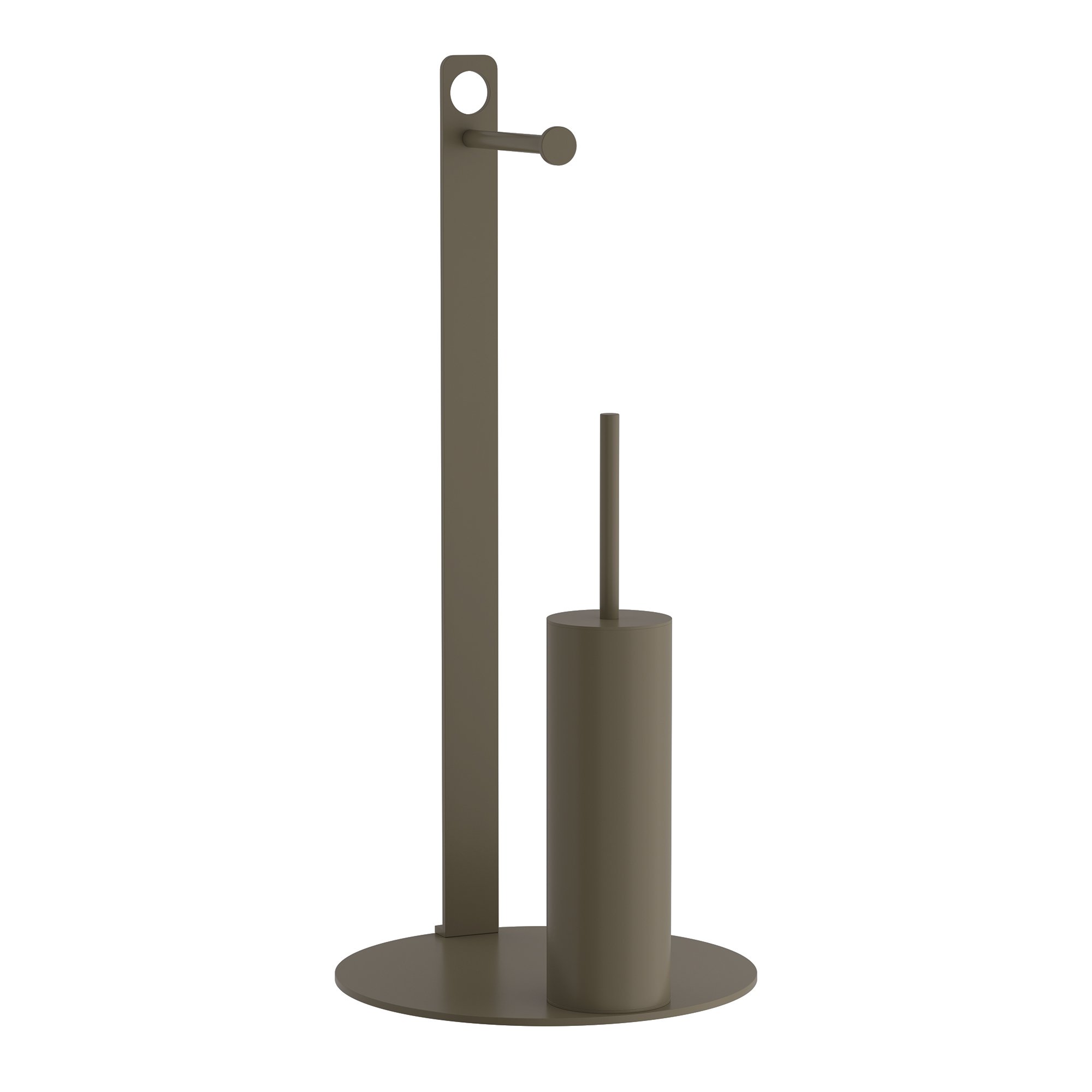 4-400-963 Πιγκάλ / Χαρτοθήκη – Matt Light Bronze, Pam & Co, Ø28 x H60 (cm), 4-400-963 - Image 1