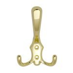 Roline 404 Κρεμάστρα από Ζάμακ Χρυσή 110x70mm