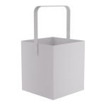 Ξυλιέρα – Matt White, Pam & Co, W40 x D40 x H75 (cm), 4045-033