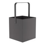 Ξυλιέρα – Matt Anthracite, Pam & Co, W40 x D40 x H75 (cm), 4045-113